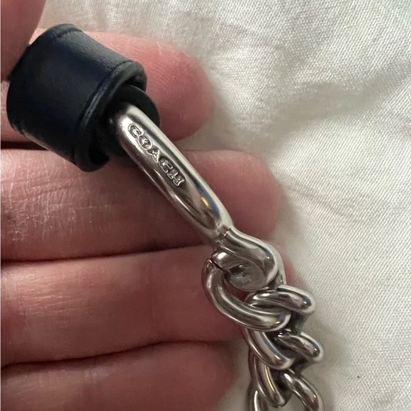 Coach Carmen Mini Denim Quilted Hobo/Crossbody Bag - Picture 13 of 13